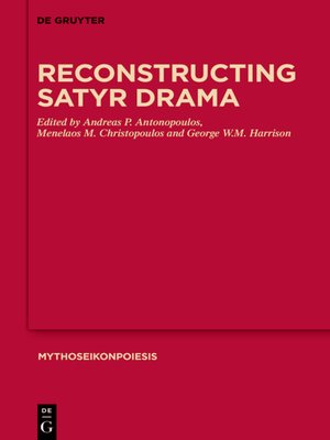 cover image of Reconstructing Satyr Drama